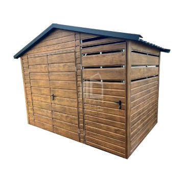 Schowek Domek Ogrodowy 2,5x2m + wiata 1x2 drzwi... - Altany, domki, namioty - Kłodzko - zdjęcie 1