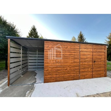 Schowek Domek Ogrodowy 3x2,5m + wiata 1,5x2,5... - Altany, domki, namioty - Cieszyn - zdjęcie 2