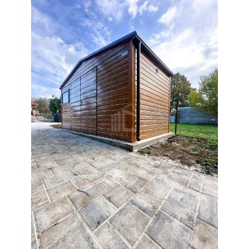 Schowek - Domek ogrodowy - 5x2,5m - Brama Dwu... - Altany, domki, namioty - Oświęcim - zdjęcie 4