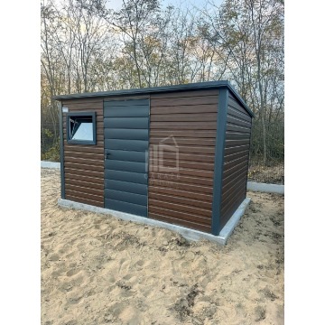 Schowek Domek ogrodowy 3,5x2,5m drzwi okno dr... - Altany, domki, namioty - Bydgoszcz - zdjęcie 3