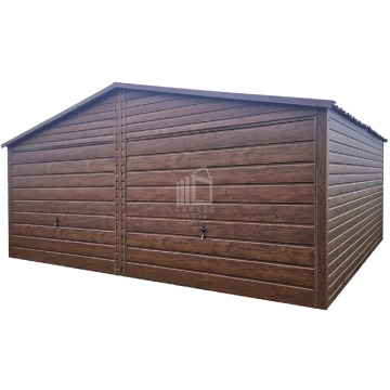 Garaż blaszany 6x5,8m 2x brama uchylna blacho... - Garaże i wiaty - Tarnawa - zdjęcie 1