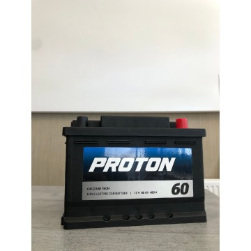 Akumulator 60Ah 480A EN Proton prawy plus