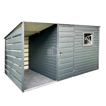 Schowek domek ogrodowy 2x2m + wiata 1m brama drzwi... - Altany, domki, namioty - Radom - zdjęcie 1