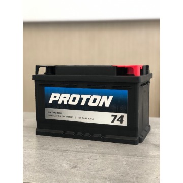 Akumulator 74Ah 620A EN Proton Prawy Plus niski