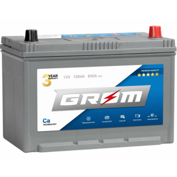 Akumulator 100Ah 850A EN Grom Premium Japan Prawy... - Akumulatory - Bydgoszcz - zdjęcie 1