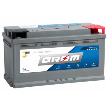 Akumulator 100Ah 900A EN GROM Premium - Akumulatory - Bydgoszcz - zdjęcie 1