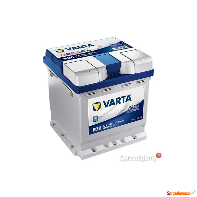 Akumulator 44Ah 420A EN Varta Blue Dynamic B36... - Akumulatory - Toruń