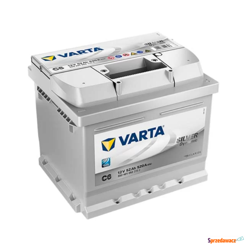 Akumulator VARTA silver dynamic C6 52Ah 520A - Akumulatory - Bydgoszcz