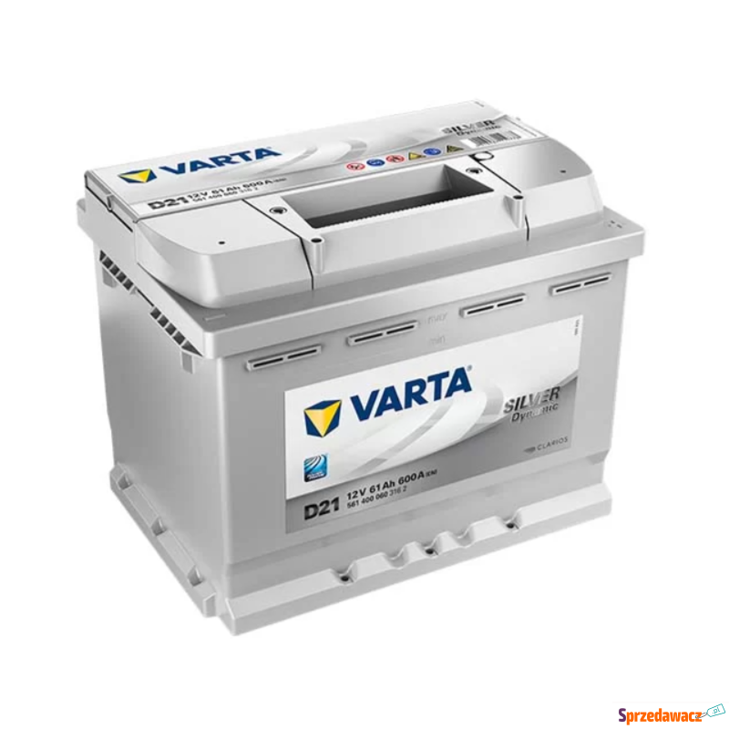 Akumulator VARTA silver dynamic d21 61Ah 600A - Akumulatory - Bydgoszcz