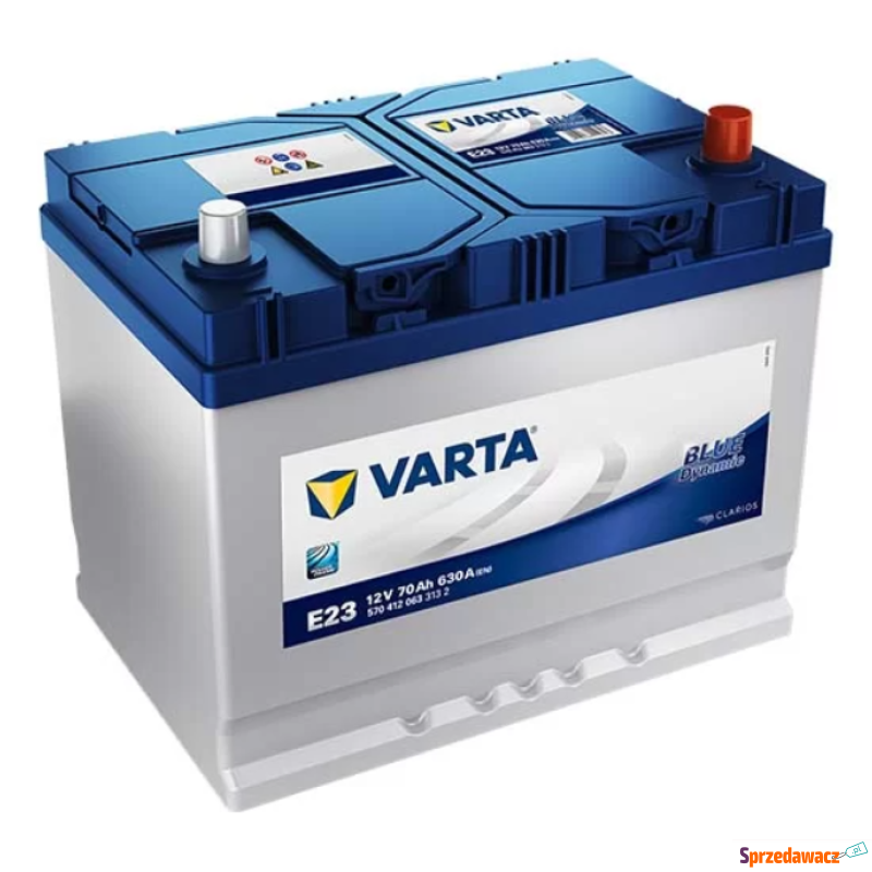 Akumulator 70Ah 630A EN Varta Blue Dynamic E23... - Akumulatory - Bydgoszcz
