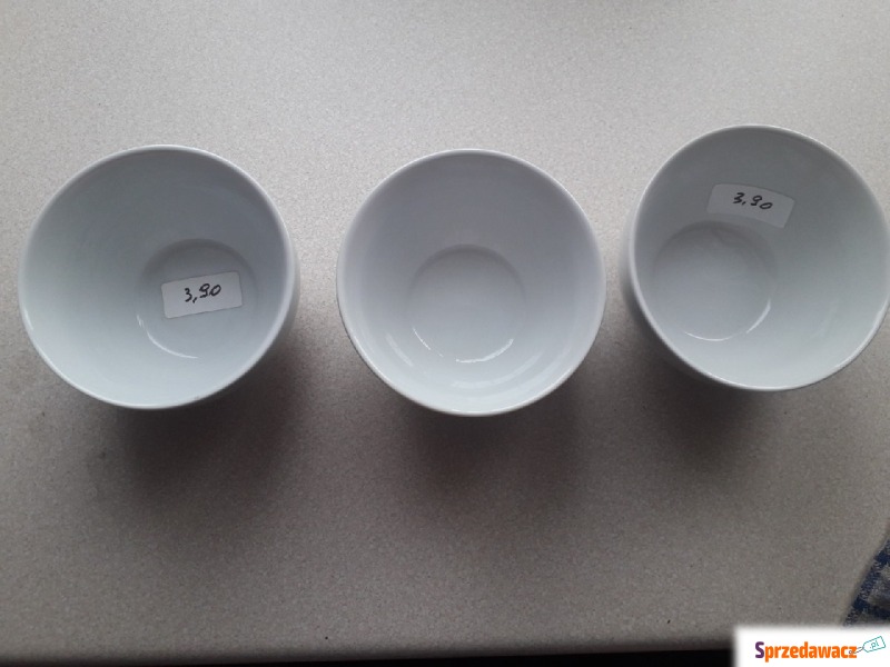 Miseczki białe 0,3 L - Miski - Warszawa