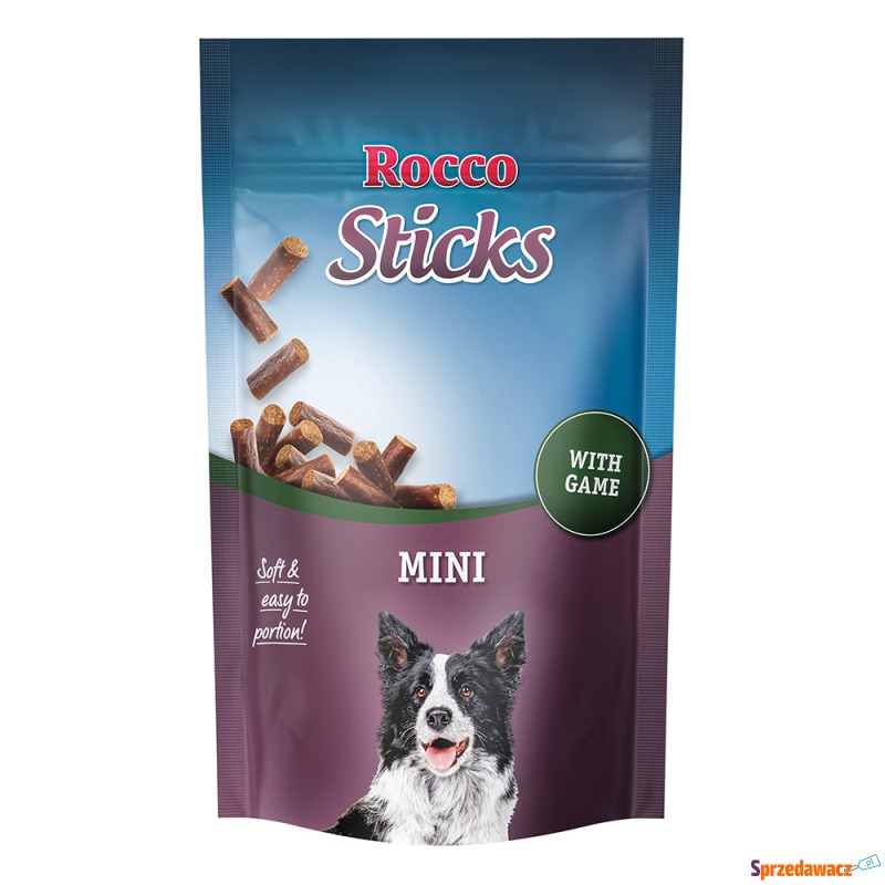 Rocco Sticks Mini - Dziczyzna,...