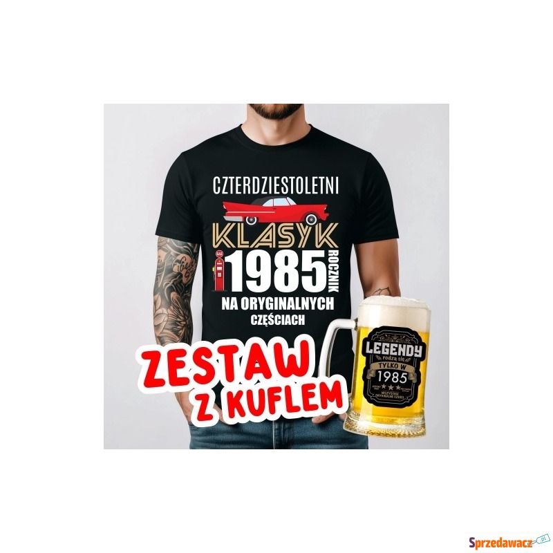 Koszulka na 40 URODZINY - ZESTAW...