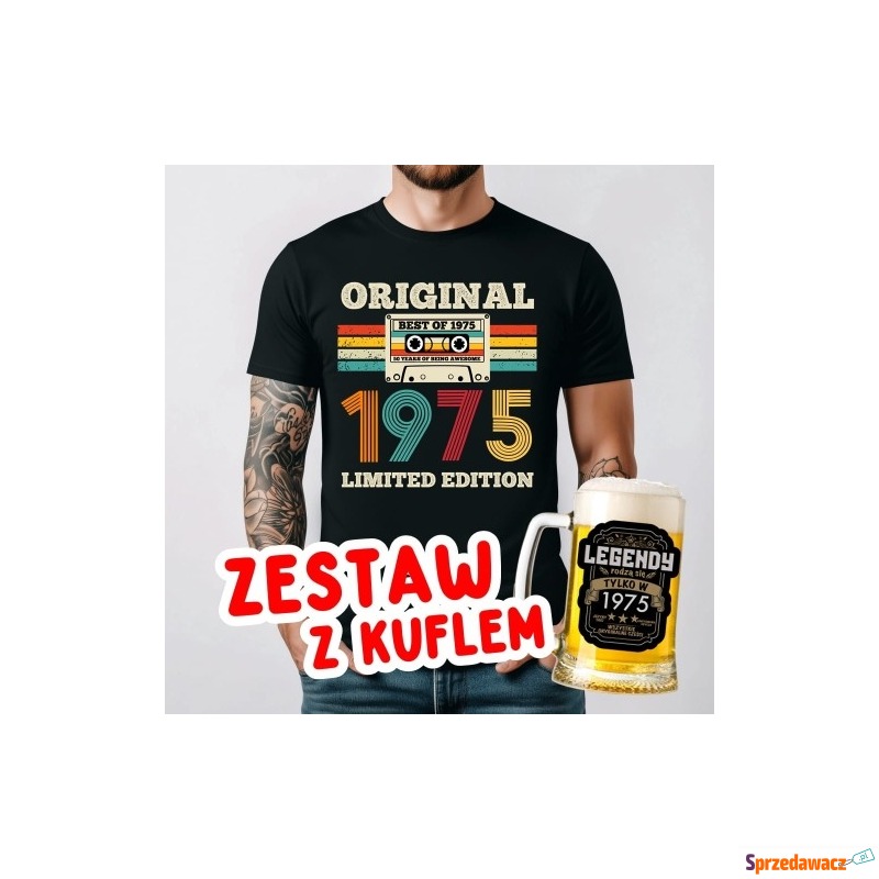 Koszulka na 50 URODZINY - ZESTAW...