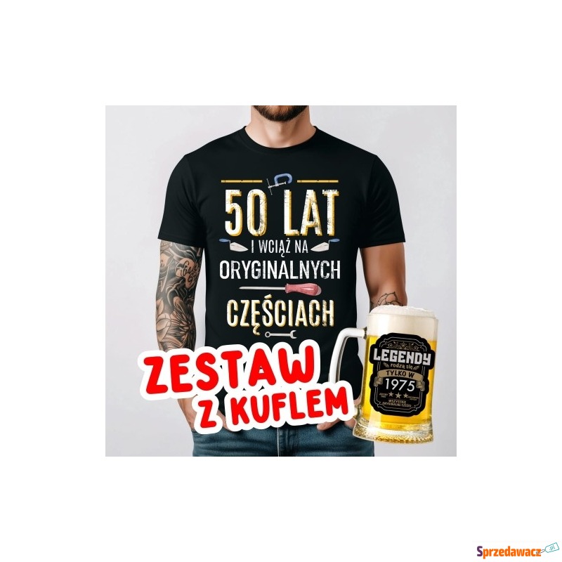 Koszulka na 50 URODZINY - ZESTAW...
