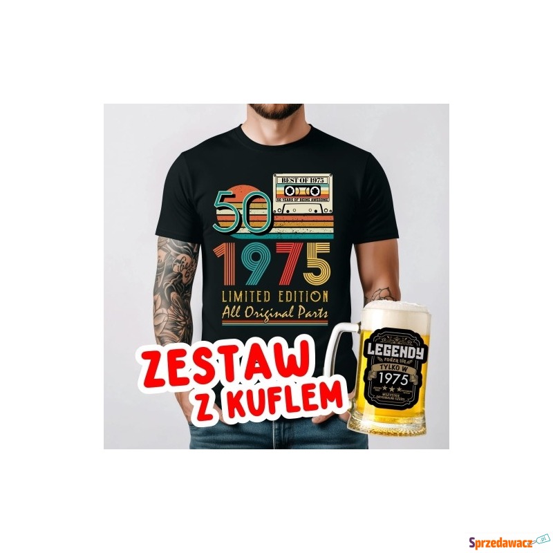 Koszulka na 50 URODZINY - ZESTAW...