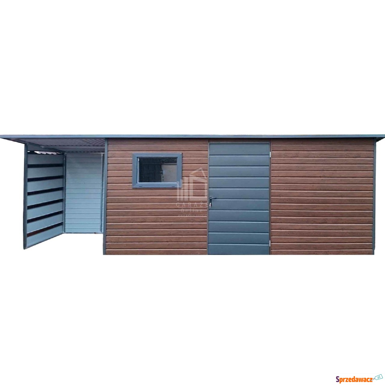 Schowek domek ogrodowy 5x1,5m +...