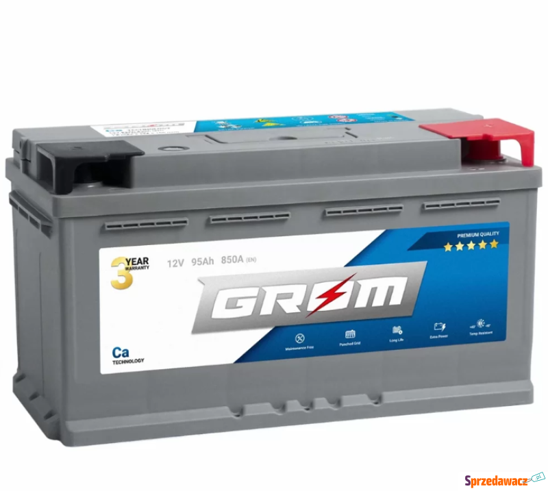 Akumulator GROM Premium 95Ah 850A
