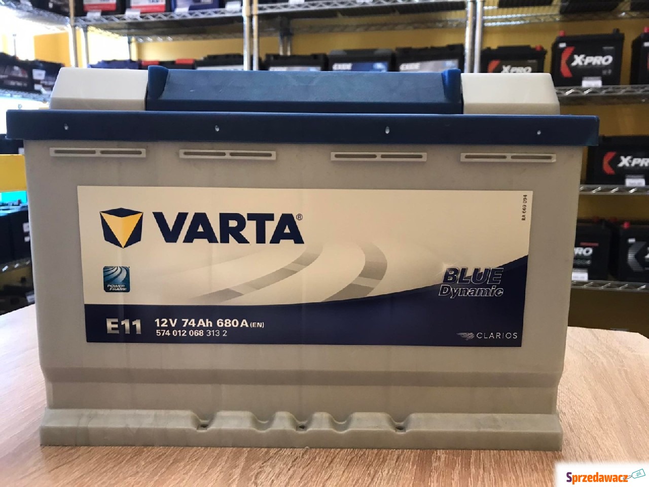 Akumulator 74Ah 750A EN Varta...