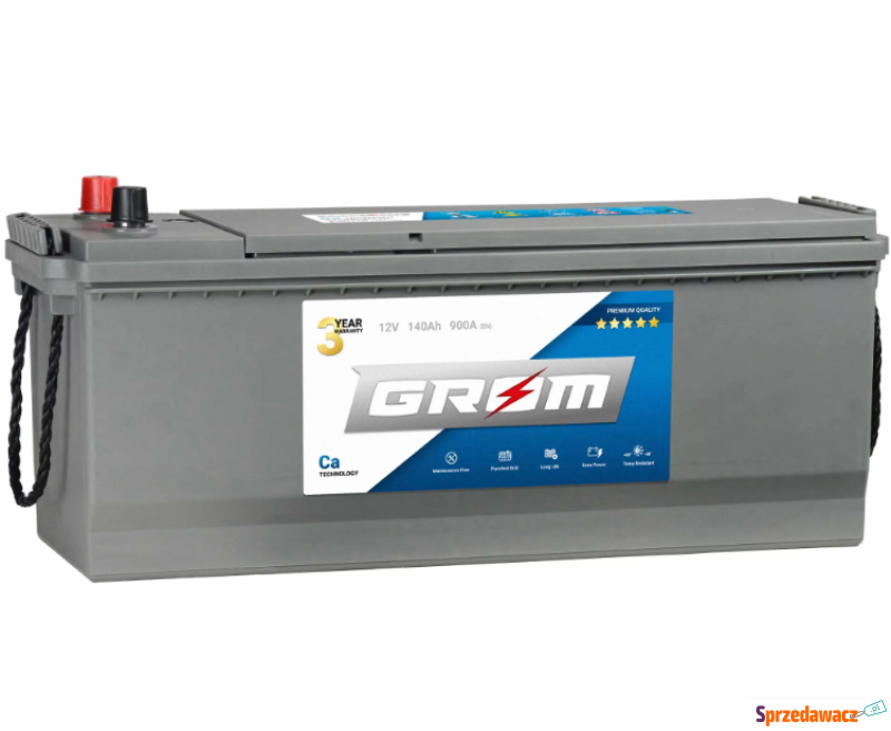 Akumulator GROM Premium 140Ah 900A