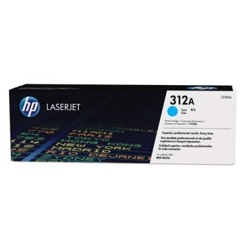 HP oryginalny toner CF381A, cyan, 2700s, 312A, HP Color LaserJet Pro MFP M476dn, MFP M476dw, MFP M47