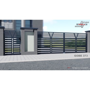 Bramy skrzydłowe, nowoczesne ogrodzenia panelowe - Bramy, furtki - Nieborowice - zdjęcie 3
