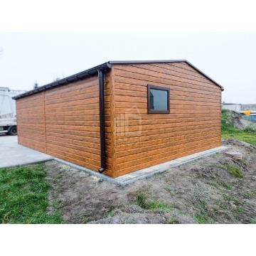 Garaż blaszany 6x6m Brama uchylna drzwi 2x okno... - Garaże i wiaty - Piła - zdjęcie 2