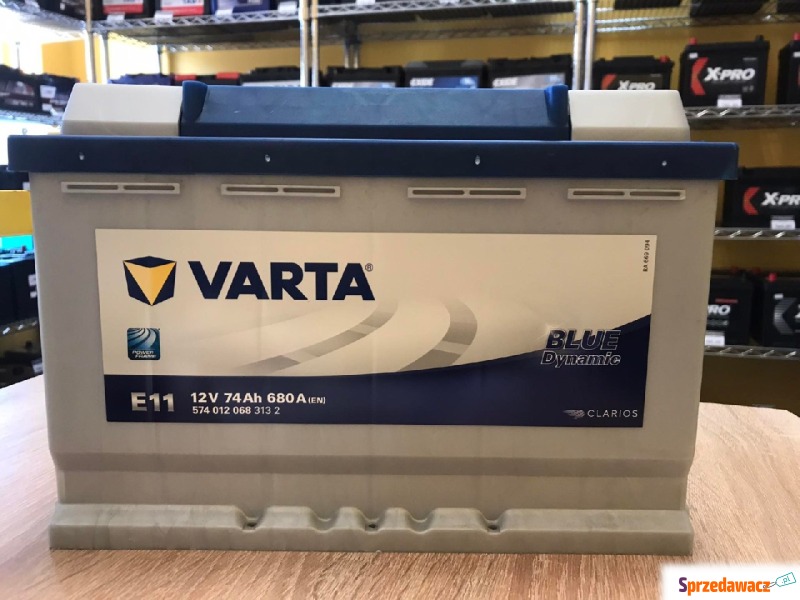 Akumulator 74Ah 750A EN Varta Silver Dynamic E38 - Akumulatory - Augustów