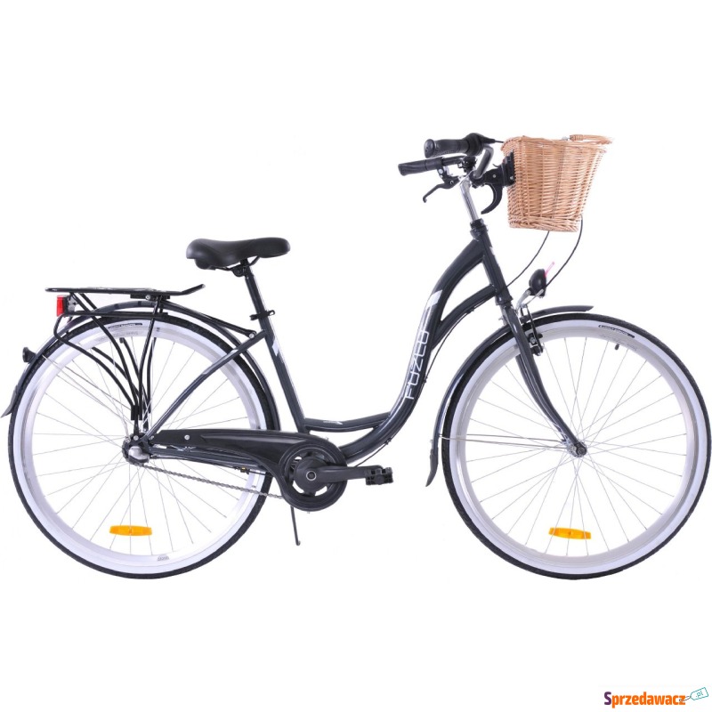 Fuzlu Rower Fuzlu Nevada 28 S3 grafitowy - Rowery miejskie - Bytom
