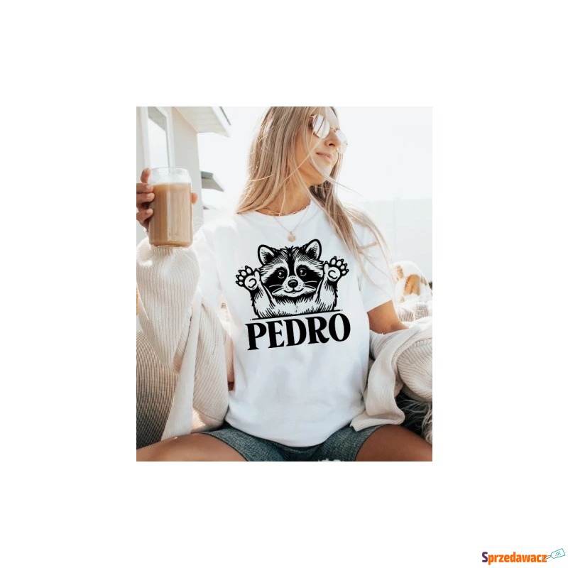 Damska biała koszulka - Pedro