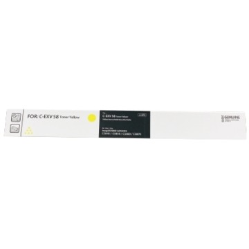 Toner Oryginalny Canon C-EXV 58 Y (3766C002) (Żółty) - DARMOWA DOSTAWA w 24h