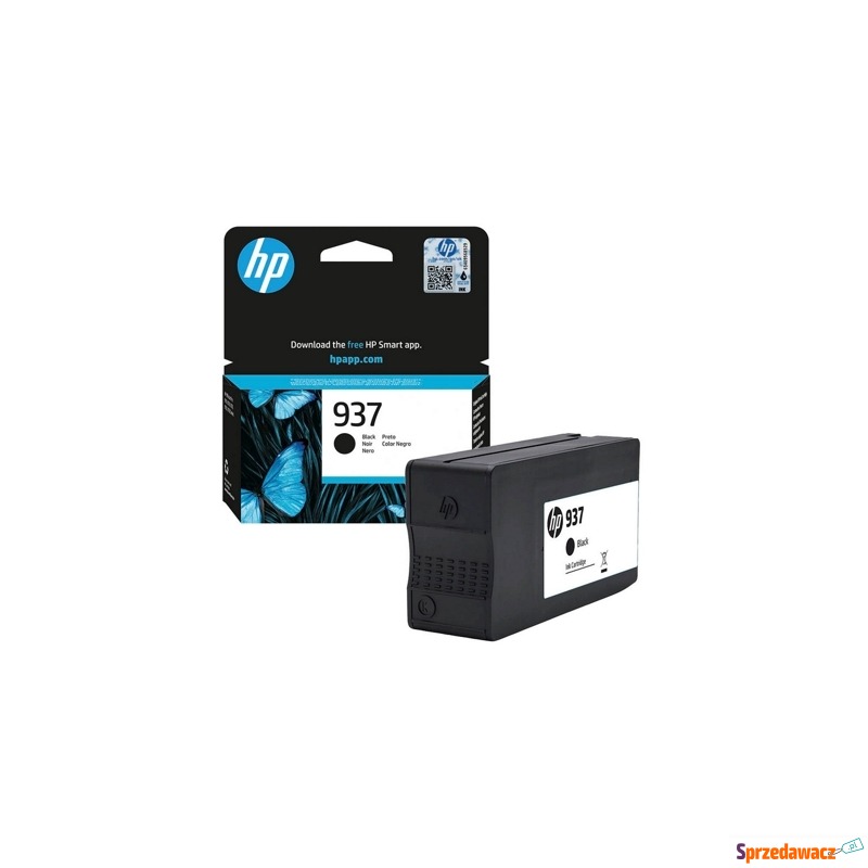 Tusz Oryginalny HP 937 (4S6W5NE) (Czarny) - D... - Tusze, tonery - Boguszów-Gorce