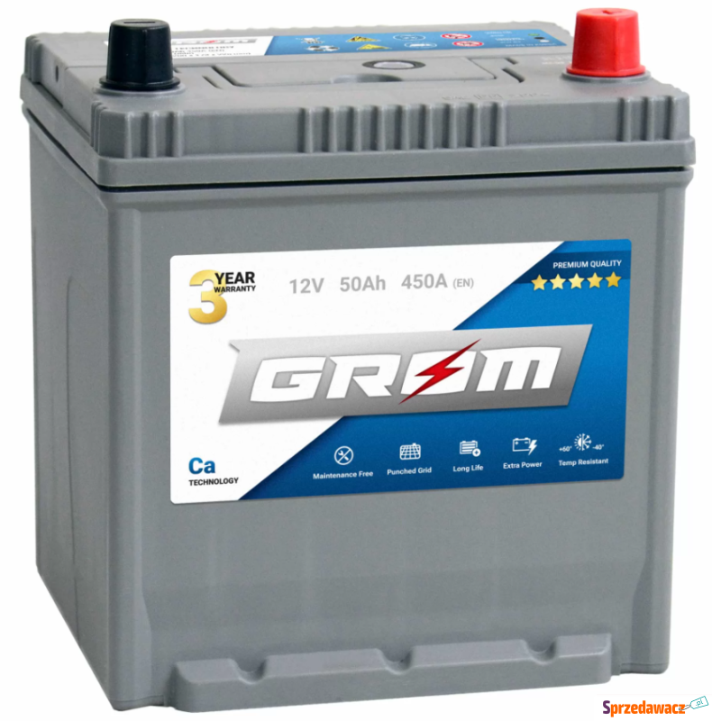 Akumulator 50Ah 450A EN Grom P...