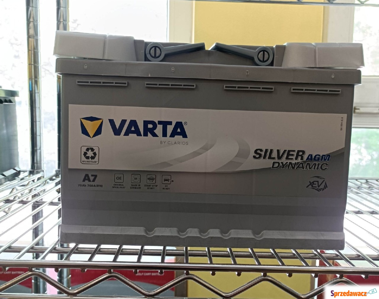 Akumulator 70Ah 760A Varta Agm...