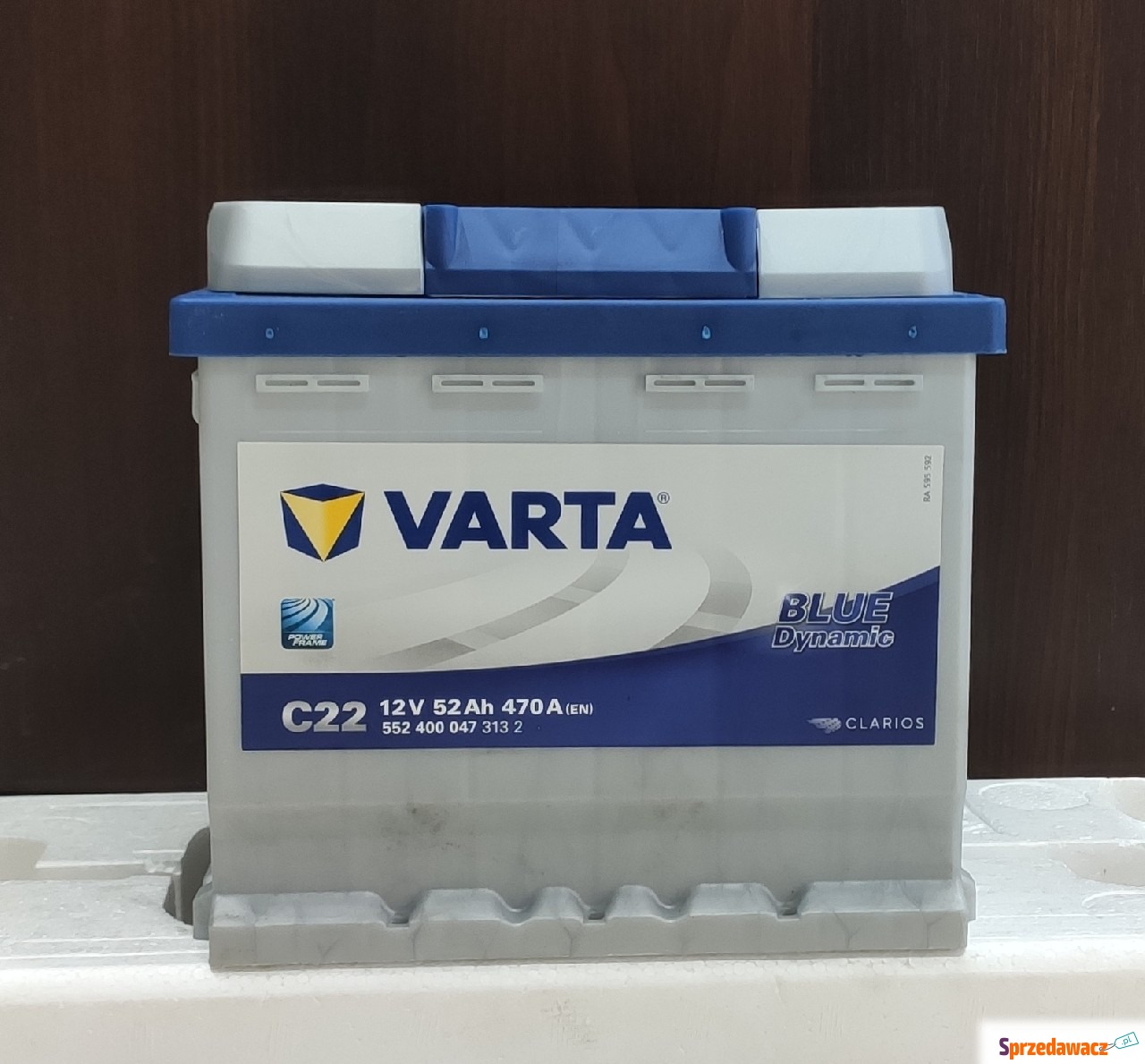 Akumulator 52Ah 470A EN Varta Blue...