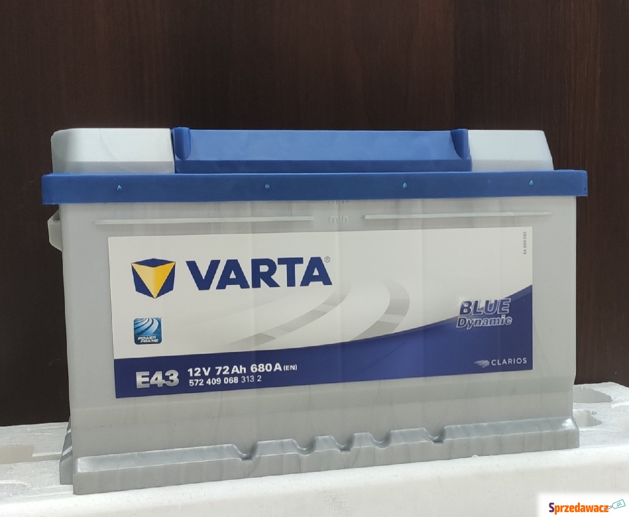 Akumulator 72Ah 680A EN Varta Blue...