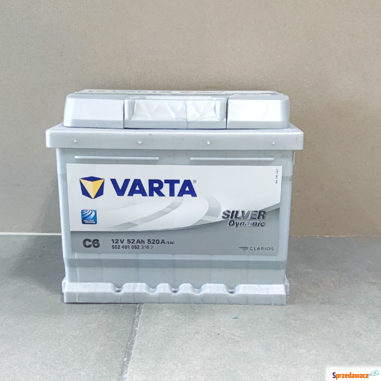 Akumulator 52Ah 520A EN Varta...