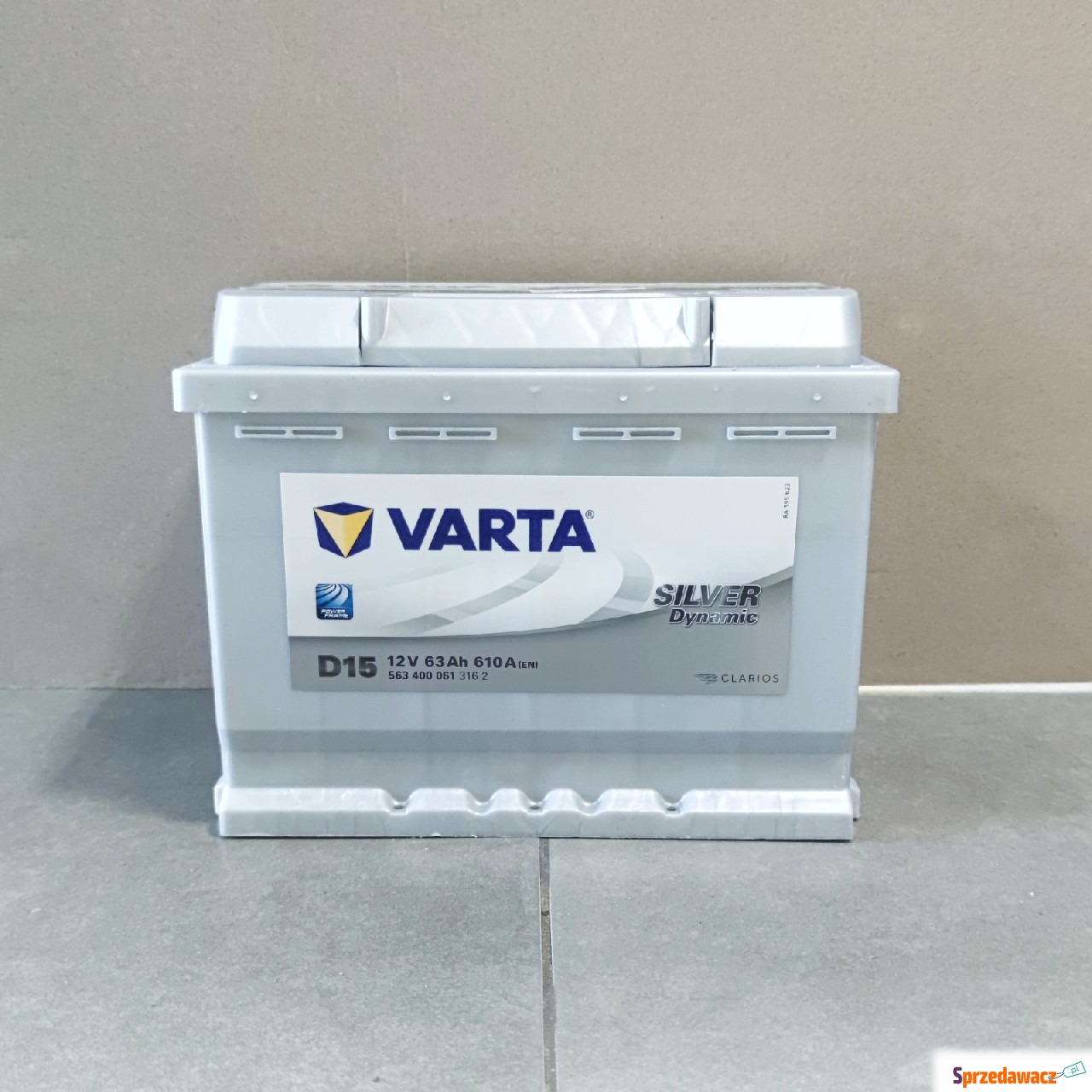 Akumulator 63Ah 610A EN Varta...