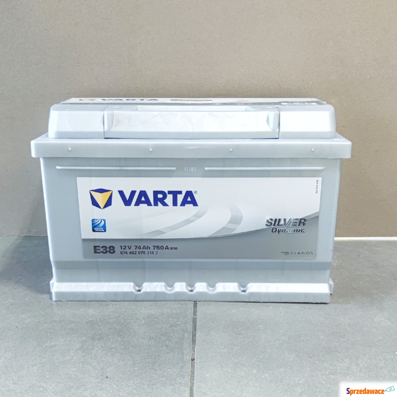 Akumulator 74Ah 750A EN Varta...