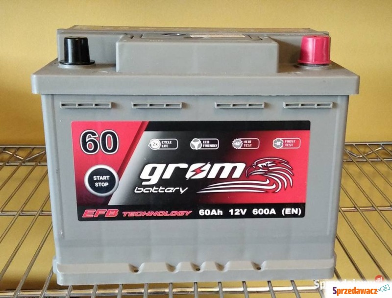 Akumulator 60Ah Grom Efb start-stop...