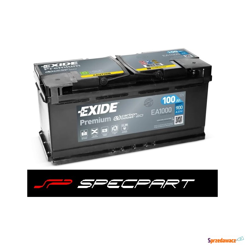 Akumulator 100Ah 900A Exide Premium...