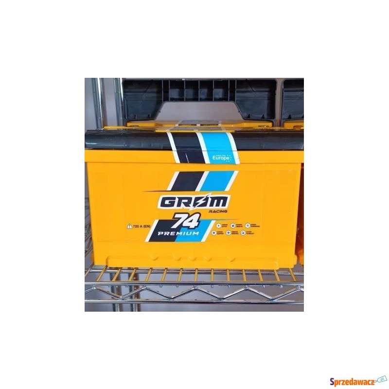 Akumulator 74Ah 680A Grom Racing - Sosnowiec - Akumulatory - Sosnowiec