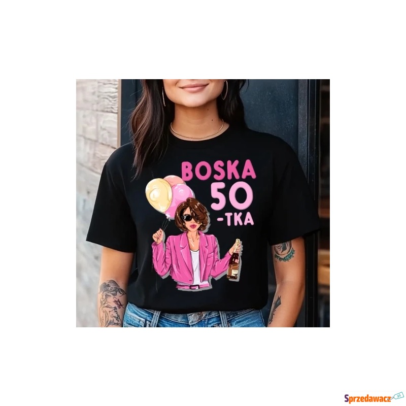 DAMSKA koszulka na 50 urodziny...