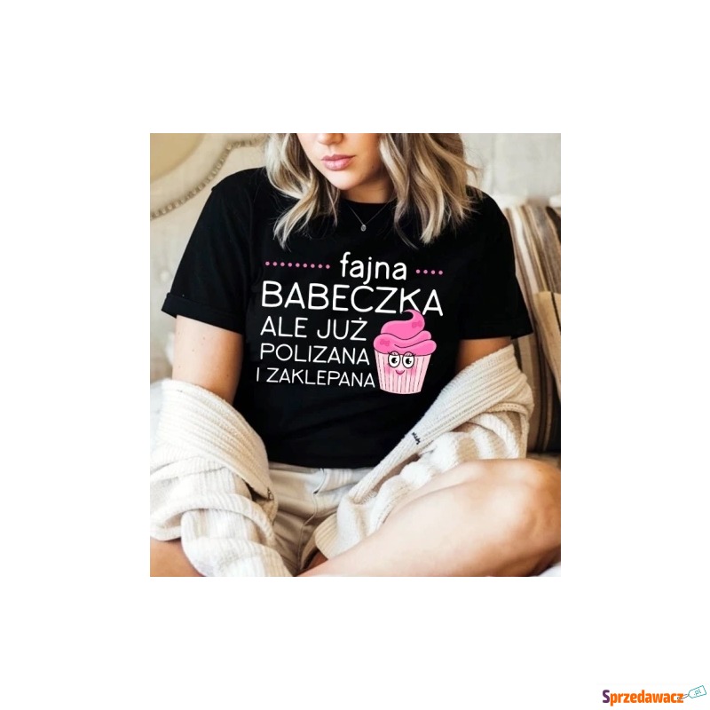 DAMSKA koszulka -FAJNA BABECZKA...