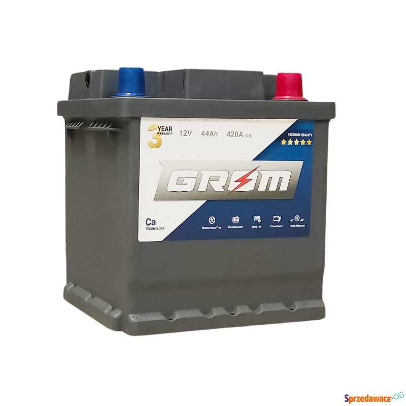 Akumulator Grom 44Ah 420A EN Kostka