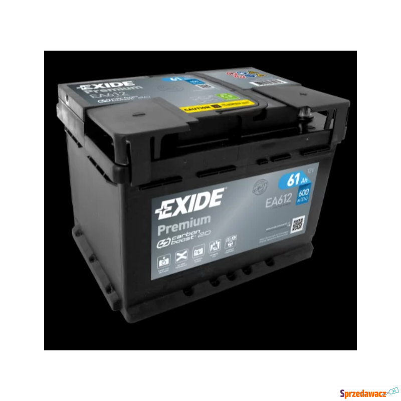 Akumulator Exide Premium 61Ah 600A