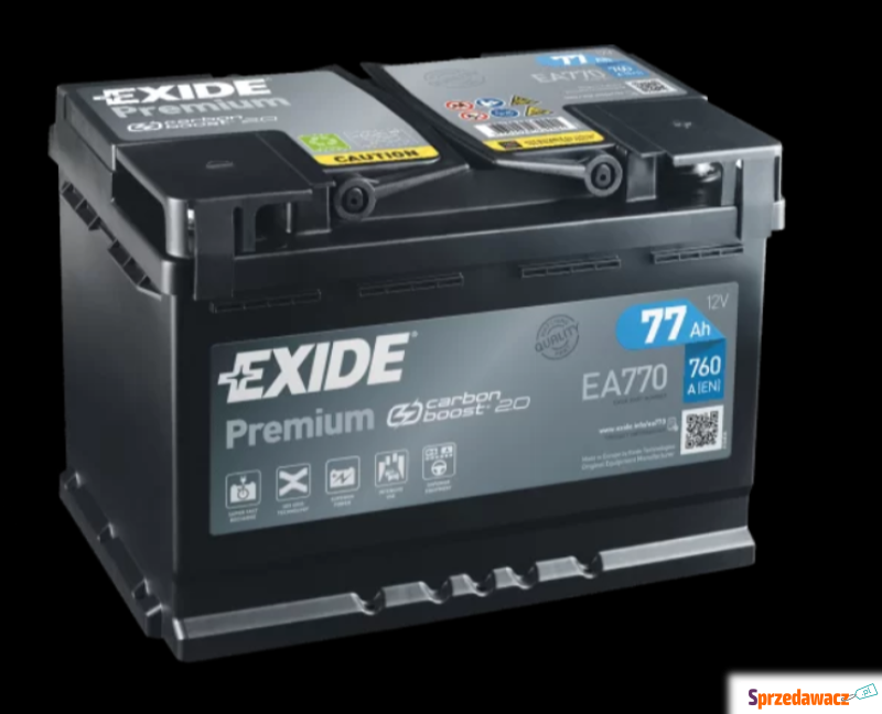 Akumulator Exide Premium 77Ah 760A