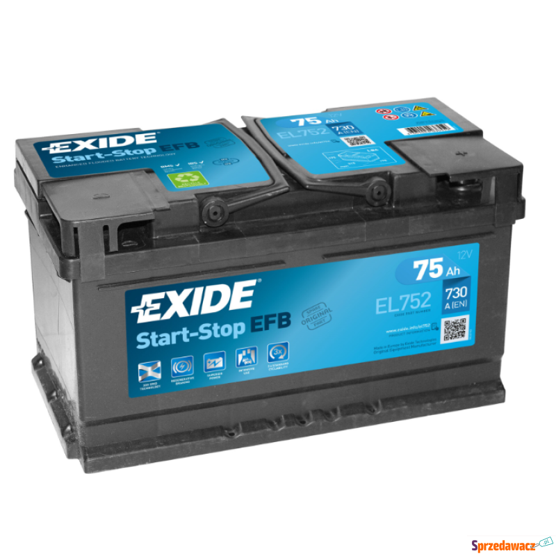 Akumulator Exide Start Stop EFB...