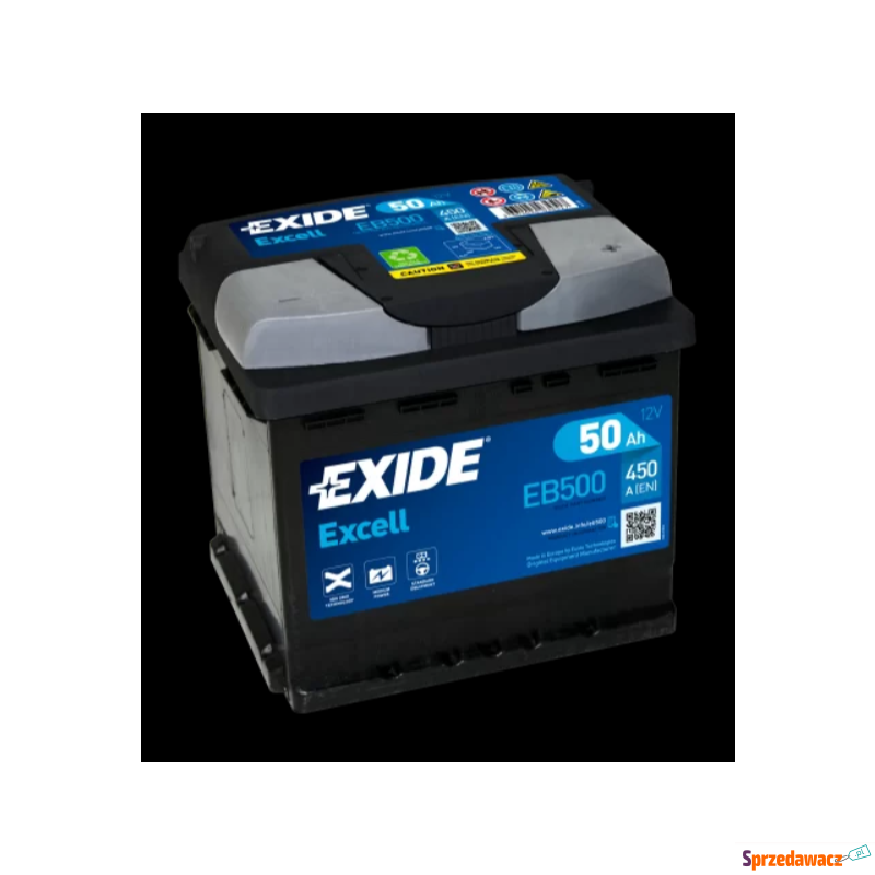 Akumulator Exide Excell 50Ah 450A