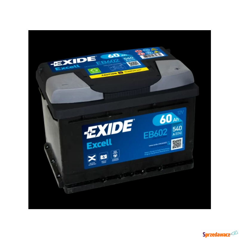 Akumulator Exide Excell 60Ah 540A